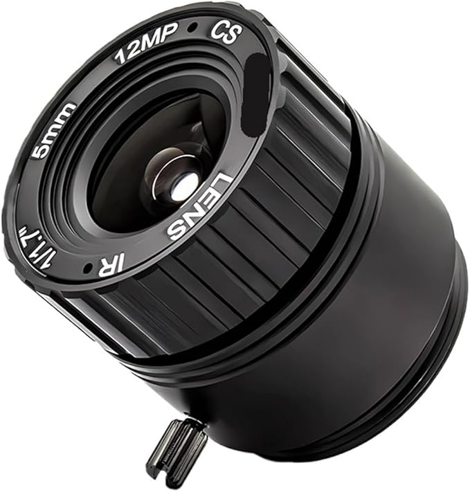12MP 5 8mm Lens Fixed CS Lens 1 Inch Aperture for IP Box Camera Surveillance F2F1 Image Format Security Webcam