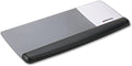 3M Antimicrobial Gel Mouse Pad/Keyboard Wrist Rest Platform 25.5 x 10.6 Black/Silver
