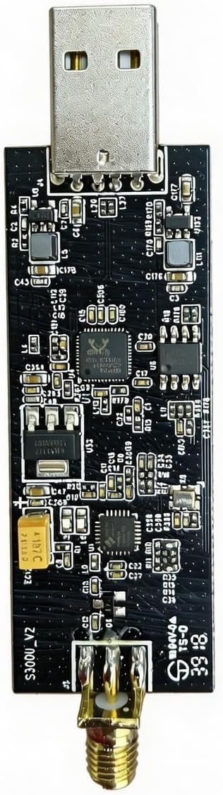 RTL-SDR RTL2832U R820T 1PPM TCXO HF BiasT SMA Software Defined Radio 25MHZ TO1760MHZ (Green)