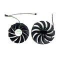 GA92S2U GFY09215M12SPA 88mm 100mm Graphics Card Radiator Fan(Black 2-Fan GA)