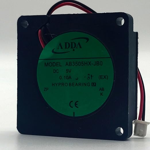 AB3505HX-JB0 5V 0.10A 3.5CM Small Turbine Side Blow Cooling Fan for Laptops and Electronics