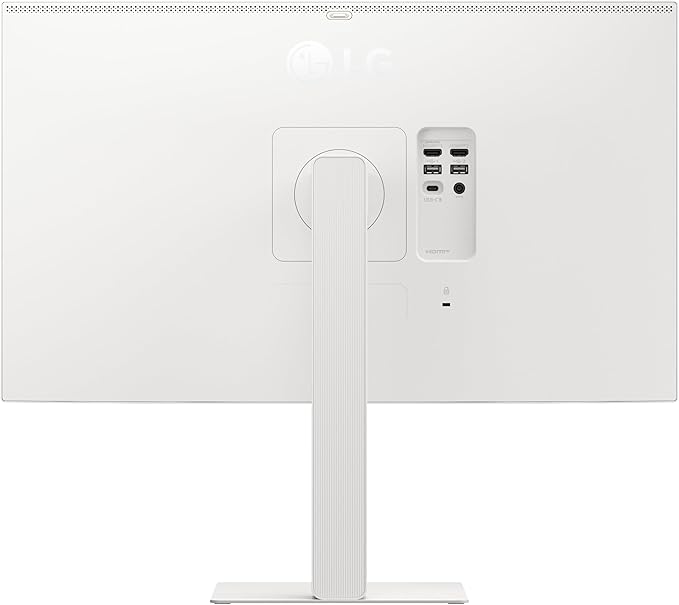 LG 27U730SA-W 27-Inch Smart 4K UHD (3840 x 2160) IPS Computer Monitor HDR10 Built-in Speaker Screen Share Bluetooth Remote Control HDMI USB Type-C PD 65W Tilt/Height/Swivel/Pivot Stand White
