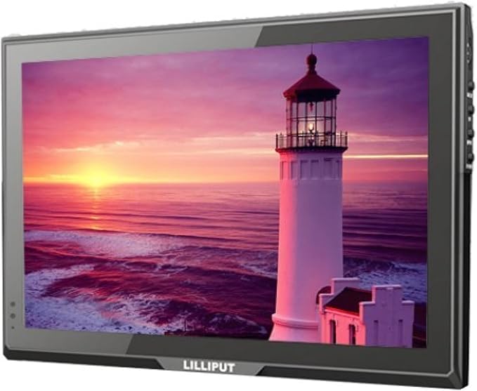LILLIPUT 10.1 FA1014-NP/C 16:9 IPS 1280X800 LCD Monitor with HDMI DVI VGA and Composite Input