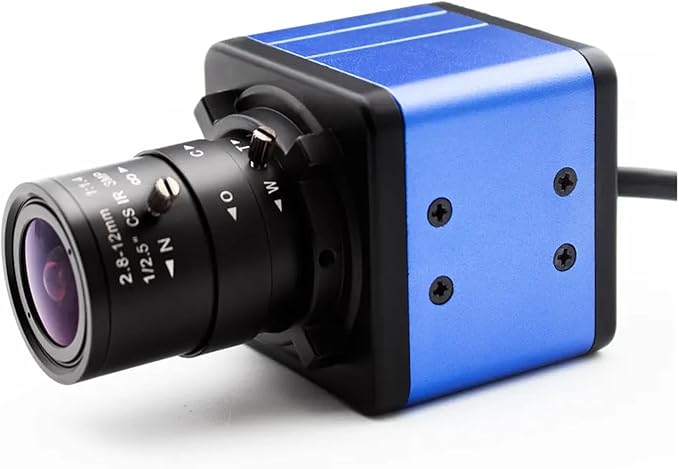 8MP Metal Mini IP Camera HD 4K Digital 2 12mm Manual Zoom Lens Indoor Face Human Motion Detection Security Surveillance