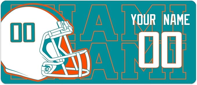 ANTKING Miami Mouse Pad for Men Women Youth Gifts Custom Name and Number Desk Pad