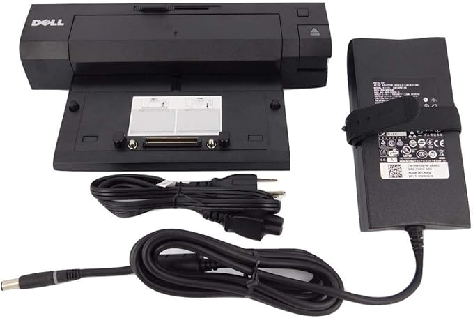 Dell PR02X E-Port E/Port Plus USB 3.0 Port Replicator - Docking Station with 130 Watt PA-4E Power Adapter (Renewed)