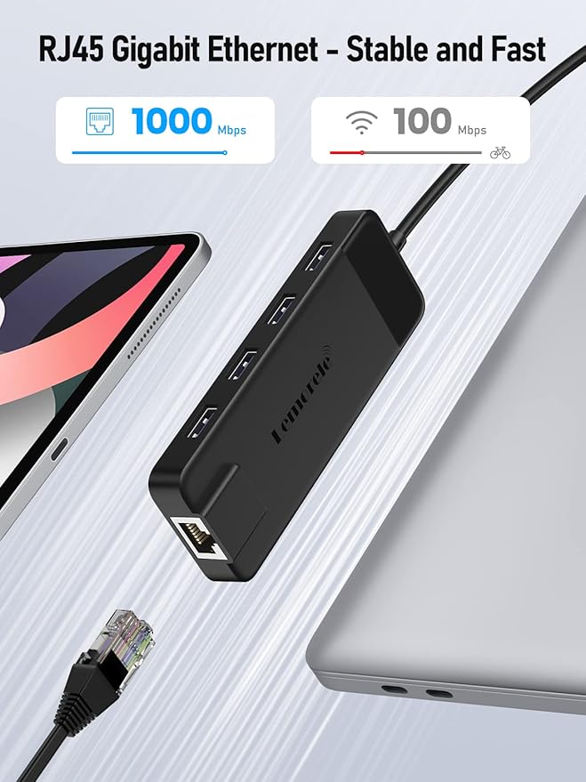 USB C Docking Station - 10 in 1 with Gigabit Ethernet 4K HDMI 4*USB A 3.0/2.0 100w PD USB-C 3.0 SD/TF USB Hub Multiport Adapter for MacBook Pro/Air