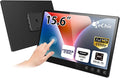 Gechic T152C 15.6″ FHD Touchscreen Monitor – Capacitive Multi‑Touch Anti‑Fingerprint 7H Glass Dual HDMI &amp USB‑A 360° Swivel Stand VESA 75mm Windows/Linux/Chrome Compatible