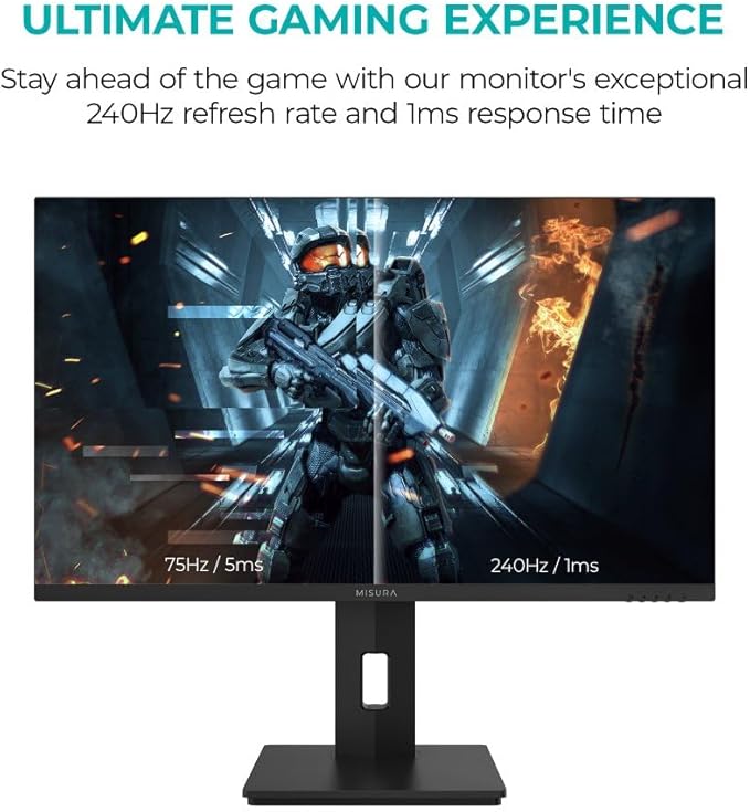 MISURA QG25DFA 25 1920 x 1080 Gaming Monitor