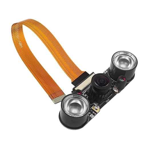 160 with 2 Lightsraspberry Pi 5 8MP Camera IMX219 Sensor Chip Csi Interface 77° 130° 160° 200° Webcam for New 2025 High Reliable Electronic Component Precision Stable Performance