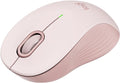 Logitech Signature M550 Wireless Mouse - for Small to Medium Sized Hands 2-Year Battery Silent Clicks Bluetooth Multi-Device Compatibility - Rose