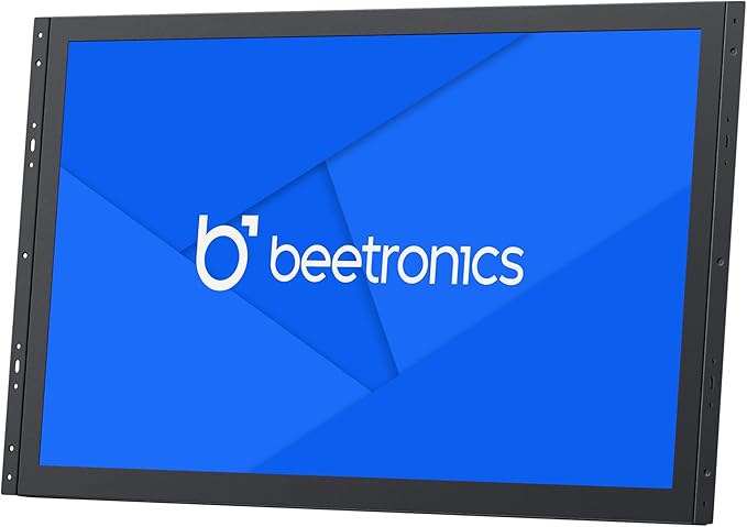 Beetronics 27-Inch Full HD IPS Monitor - Professional Industrial-Grade Display | HDMI VGA BNC RCA Inputs | Durable Metal Housing Matte Screen 24/7 Continuous Operation Wide Viewing Angle 27HD7M
