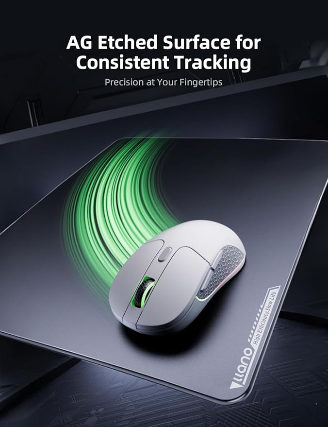 llano Laptop Cooler Bundle with Glass Mousepad Large Size