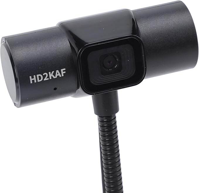 HD Computer Camera 2K USB Computer Web Camera with Stand Built in Microphone Wide Angle Auto Focus Plug and Play USB Webcam for Online Calling Conferencing Streaming Gaming
