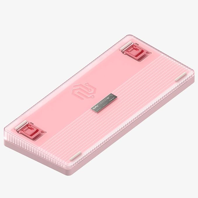 nuphy Halo75 V2 Mechancial Gaming Kyeboard75% Wireless Hot Swappable Bluetooth Keyboard83 Kyes RGB Backlit KeyboardSupport Bluetooth/2.4GHz/USB-C-Pink Blush Switch