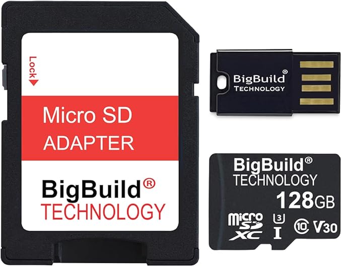128GB U3 Micro SDXC Memory Card for Ulefone Armor 28 Pro/28 Ultra 30/30 Pro 34 Pro Mini 20 Smartphone