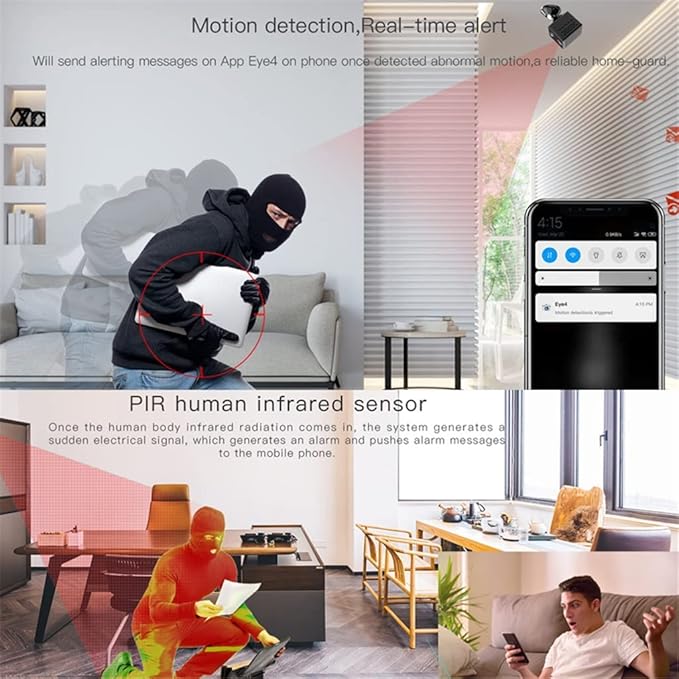 1080P Mini Camera IP Rechargeable Battery Video Security Surveilllance