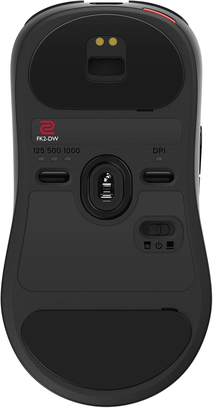 BenQ Zowie FK2-DW 4K Wireless Mouse for Esports Sports Science 4K Enhanced Receiver 60g Symmetrical Driverless 3950 Sensor 4K Polling Rate Wireless Mouse (FK | 3950 Sensor | Symmetrical)
