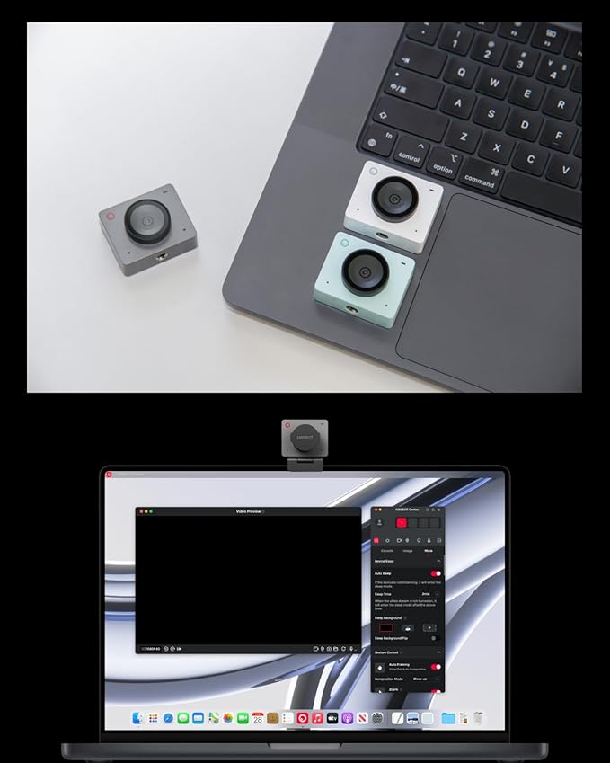 OBSBOT Meet SE Al-Powered Webcam—Ultra HDR1080p@100FPS1/2.8CMOS4x digital ZoomPlug&ampPlayBuilt-in Mic—Work With Skype Zoom/ Microsoft Teams/Google Meet—Web Cam for Streaming MeetingGaming-W
