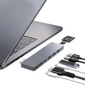 USB C Hub8 in 2 USB Adapter for MacBook Pro AirThunderbolt 4 Dock 100W PD 40Gbps 4K HDMI USB C 3.0 3 USB A 3.0 SD/TF Card Reader Compatible with MacBook Pro Air M1/M2/M3/M4