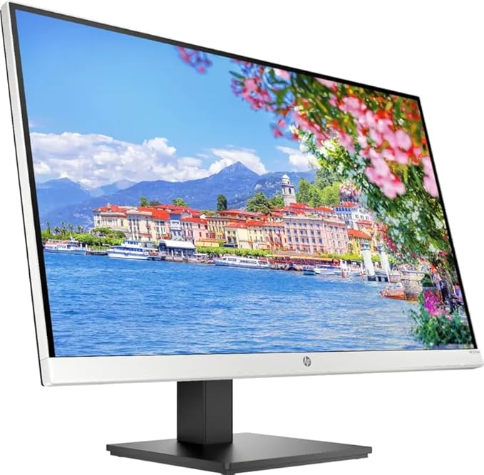HP 27mq 27'' QHD IPS Monitor with 5ms Response Time Anti Glare Flicker Free VESA Mount (100 x 100 mm) VGA HDMI &amp Dockztorm USB Port Expander Black/Silver Color (1F2J9AA#ABA) 2 Pack