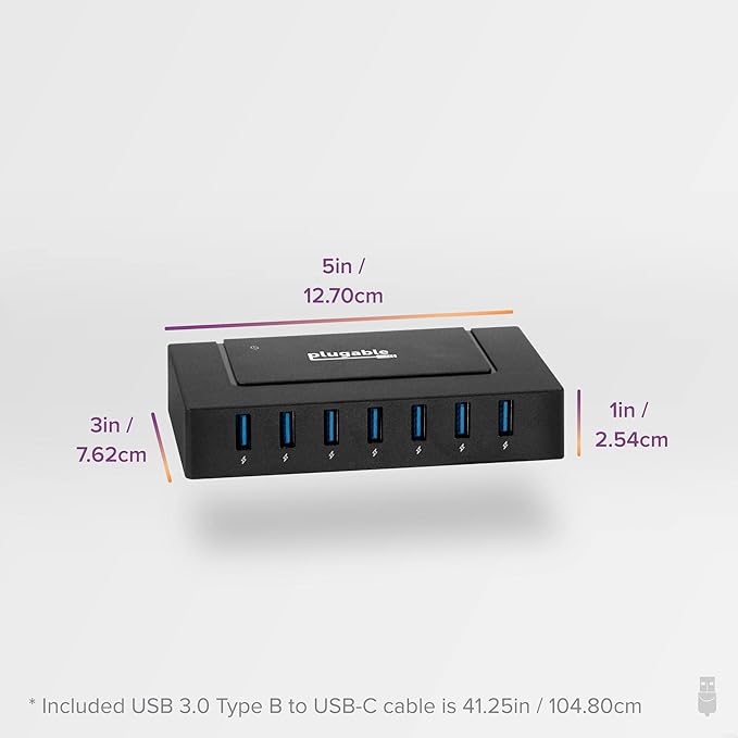 7Port USBC/3.0 Powered Hub