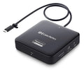 Cable Matters 7-in-1 Dual 4K 60Hz USB C DisplayLink Dock (DisplayLink Docking Station) with 2x DisplayPort Gigabit Ethernet 10Gbps USB SD Reader100W PD for MacBook All M1M2M3M4 Models &amp Win