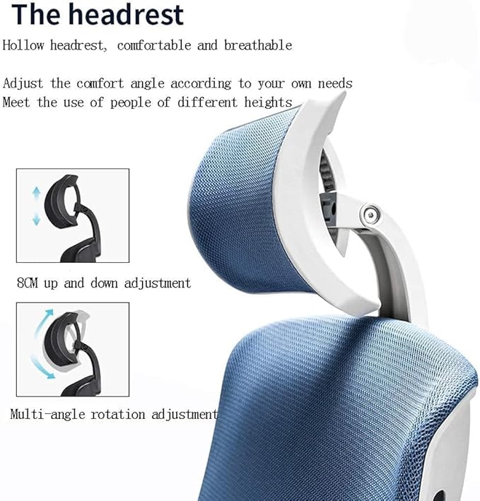 Ergonomic Computer Chair Home Swivel Chair Waist Support Chair Office Chair Gaming Chair(Color:Default)