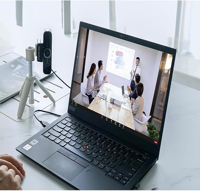 FEELWORLD WV207 USB Streaming Webcam Full HD 1080p@30fps 2.07M Effective Pixels