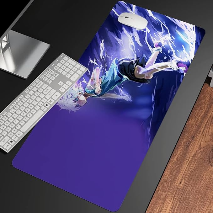 RAINBOWS XXL Gaming Professional Hunter Beautiful Cute Printing Mouse Pad Desk Pad Anime Pad Computer Player PC Mouse Mats(QZLR-004700x400x3mm)