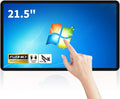 21.5 inch Touch Screen Industrial PC i3 4GB RAM 128G SSD 16:9 FHD 1080P Windows 10 Smart Board for Classroom Meeting &amp Game USB VGA &amp HD-MI Monitor
