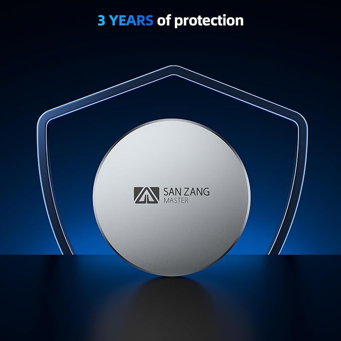 SAN ZANG MASTER Magnetic Portable Solid State Drives: Ultra-Thin Portable Design for Secure Grip Easy Connectivity and Reliable Performance (2 TB)