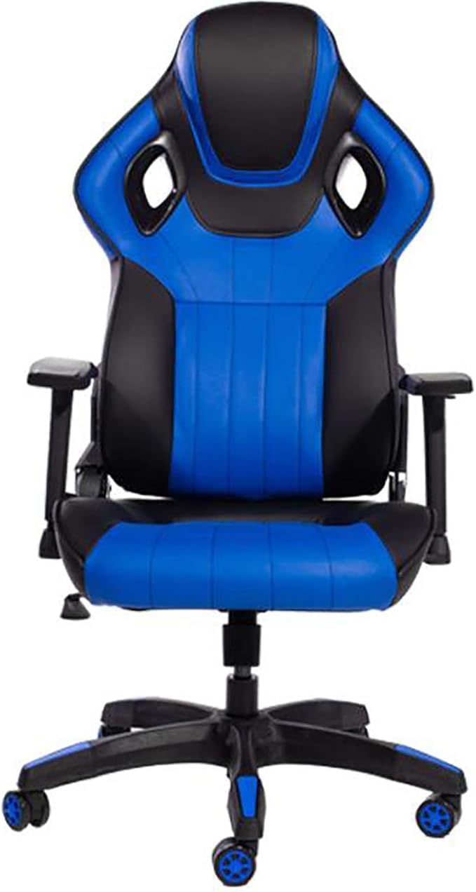 Office Chair Gaming Chair Computer Chair Racing Office Computer Chair Height Adjustable Swivel Chair High Back Task ChairPU Leather Gaming ChairExecutive Game Chair Recliner Gamer Chair fo