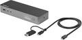 StarTech.com USB-C / USB-A Hybrid Docking Station for MacBook Pro / Air M1 M2 M3 M4 &amp Windows Universal Dual 4K 60Hz HDMI DP Dock Thunderbolt Compatible 60W Laptop Charging