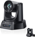 TONGVEO 4K AI PTZ Camera with Auto Tracking and 20X Optical Zoom Conference Room Webcam with HDMI/USB3.0/LAN/PoE Ideal for Church Worship Zoom Meetings Live Streaming and Education