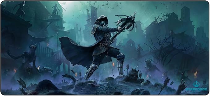 Witchhunter - Path of Exile 2 Gaming Desk Mat – Large Extended Mouse &amp Keyboard Pad