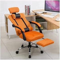 Computer Chair Office Chair Gaming Chair Desk Chair Office Recliner Chair Executive High Back Chair Computer Work Chair Backrest Leaning Function Ergonomic with Footrest Computer Chair Home Office D