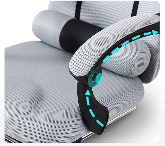 Office Chair Recliner Computer Chair Office Desk Chair Ergonomic Mesh Chair Lift Swivel Chair Work Game Chair Gaming Chair Chair (Color : Green) Needed