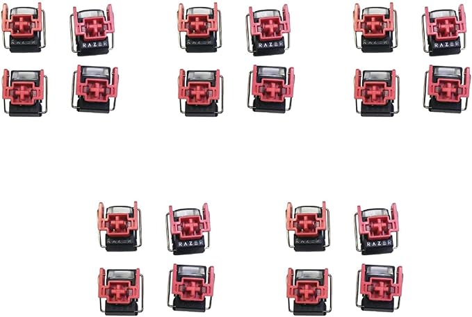 4Pcs V2 Slient Liner Optical Switches for Huntsman Gaming Mechanical Keyboard Hot Swap Switch Huntsman Gaming Keyboard V2 Linear Clicky