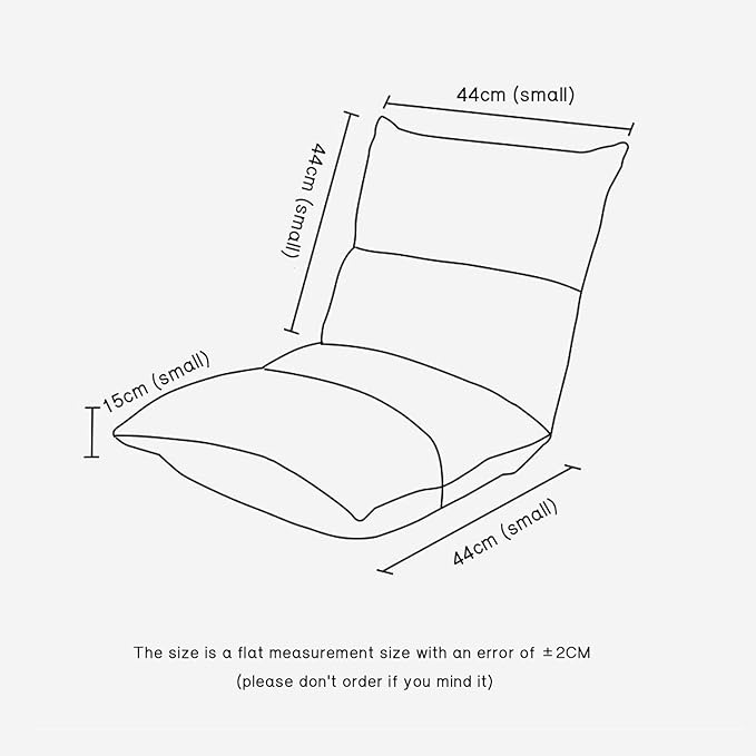 TOY Lazy Sofa Bed Computer Chair Back Lazy Single Small Sofa Folding Japanese Dormitory Bay Window Floor Sofa Single Sofa ChairFloor ChairLazy Sofa Multi-Level Adjustment Bedroom SingleBlue