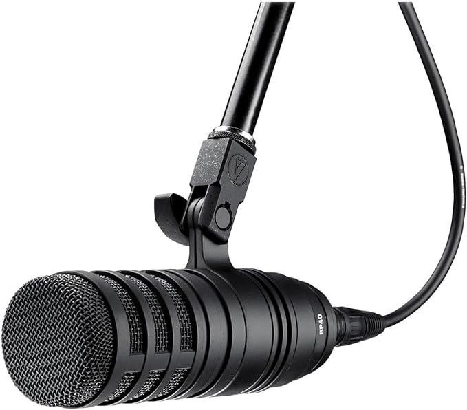Audio Technica BP40 Large-Diaphragm Broadcast Microphone