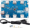 Mister FPGA 7 Port USB HUB V2.1 Kit with Bridge Board Splitter Cable Standoffs