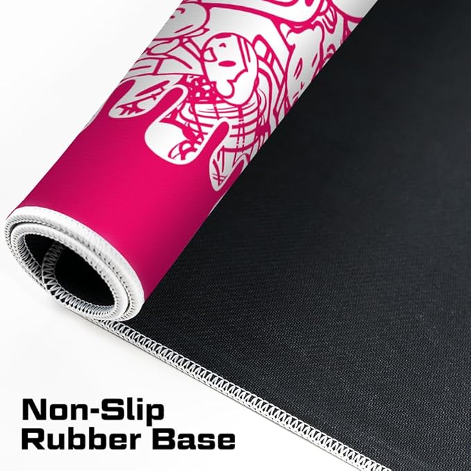 Best Frenemies - Gloomy Bear Gaming Desk Mat – Large Extended Mouse &amp Keyboard Pad