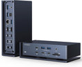 iVANKY FusionDock Max 1 20-in-2 Thunderbolt 4 Docking Station Only for M1-M5 Pro/Max MacBook Quad 6K or Dual 8K Display 40Gbps Dock with 4 Downstream Thunderbolt 4 Ports 100W 2.5G LAN SD 4.0