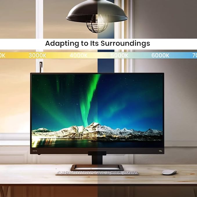 BenQ EW3280U 32 inch 4K Monitor | IPS | Multi Media with HDMI connectivity HDR Eye-Care Integrated Speakers and Custom Audio Modes
