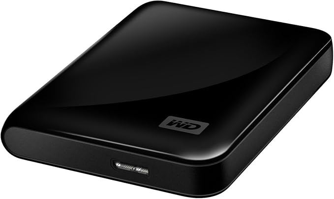 WD My Passport Essential SE 1 TB USB 3.0 Portable External Hard Drive (Black)