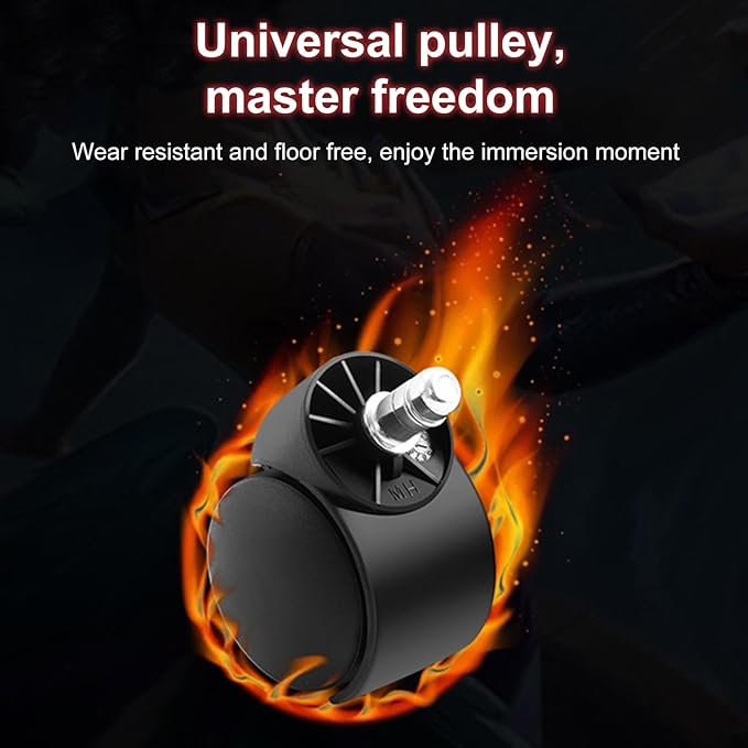 Gaming Chair with Built-in Speakers Ergonomic Office Chair Massage Lumbar Support LED Lights Retractable Footrest Adjustable High Back Gaming Chair Adults 350lbs (Black &amp Red)