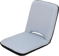 Floor Chair Office Chair with Removable Washable Cover Folding Floor Gaming Chair for Bed Lounging Reading(Blue)