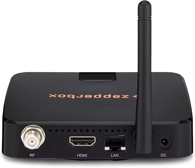 ZapperBox M1 ATSC 3.0 OTA Dual Tuner + DVR + Gateway with 4K HDR and Channel Guide