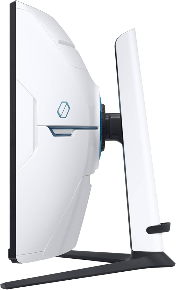 Samsung 32 Odyssey Neo G8 (G85NB) 4K UHD 240Hz 1ms G-Sync 1000R Curved Gaming Monitor Quantum HDR2000 AMD FreeSync Premium Pro Matte Display DisplayPort Black &amp White LS32BG852NNXGO